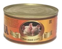 Свинина тушеная в/с 325гр. Бубнов А.Ю.